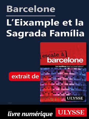 cover image of Barcelone--L'Eixample et la Sagrada Família